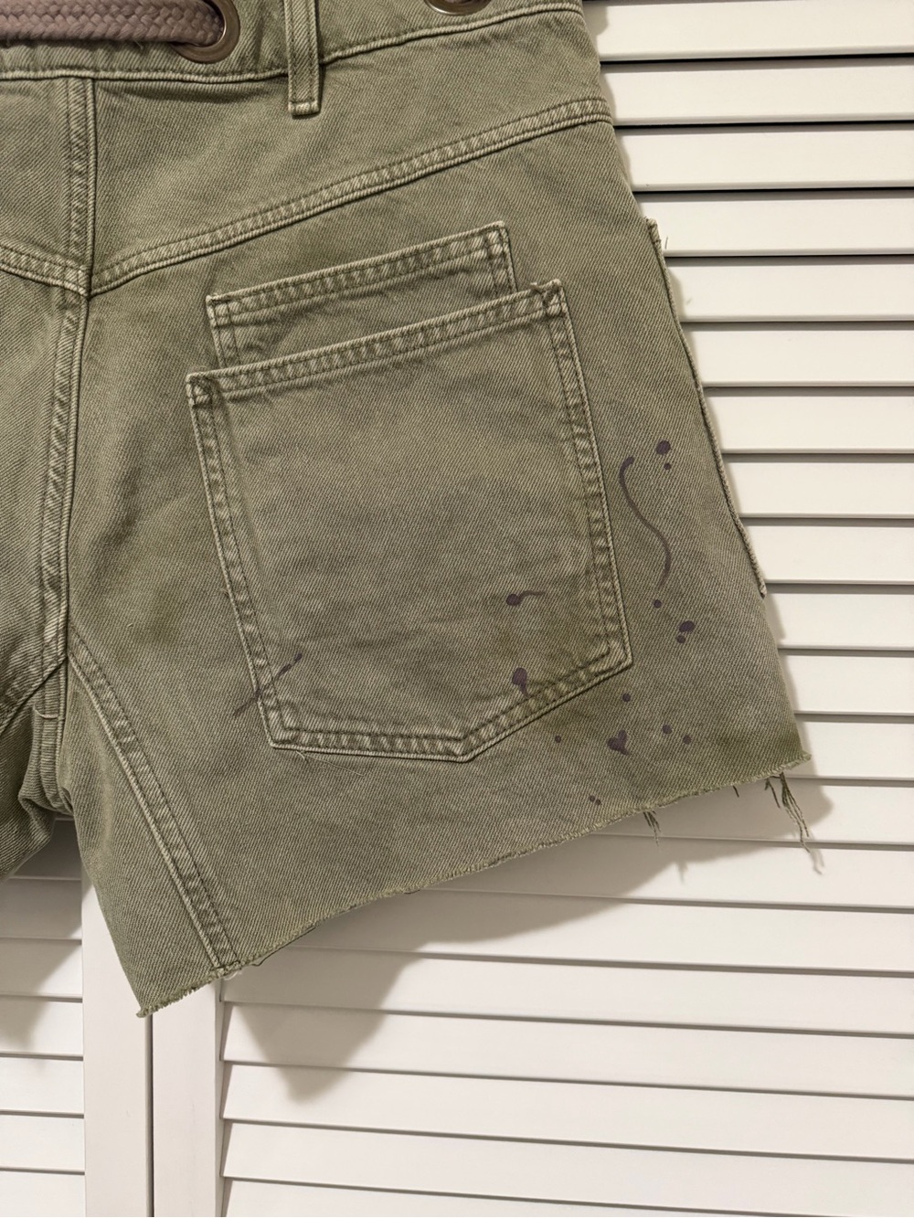 NWT WeThe Free Moxie Barrel Shorts - Picture 6 of 6